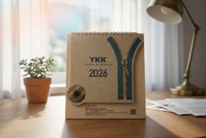 2026 calendar with zipper design